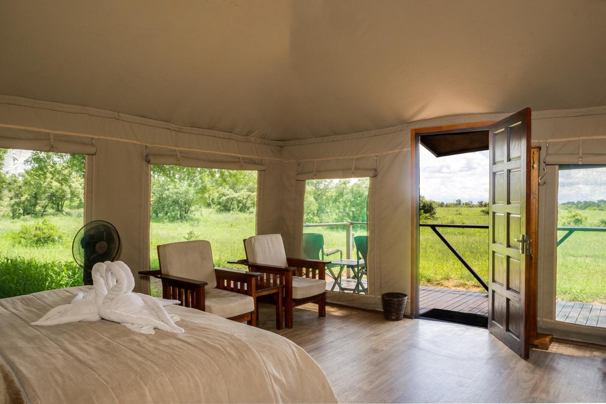 Вілла Tangala Safari Camp заповідник Торнібуш Екстер'єр фото